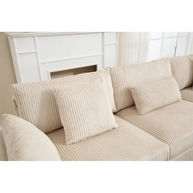 Oversized Modular Sectional Sofa Couch Set,L-shaped Sofa Sectional