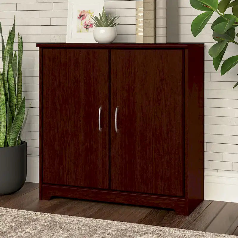 Bush Furniture Cabot Small Storage Cabinet with Doors