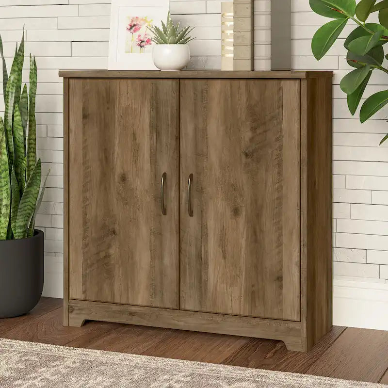 Bush Furniture Cabot Small Storage Cabinet with Doors