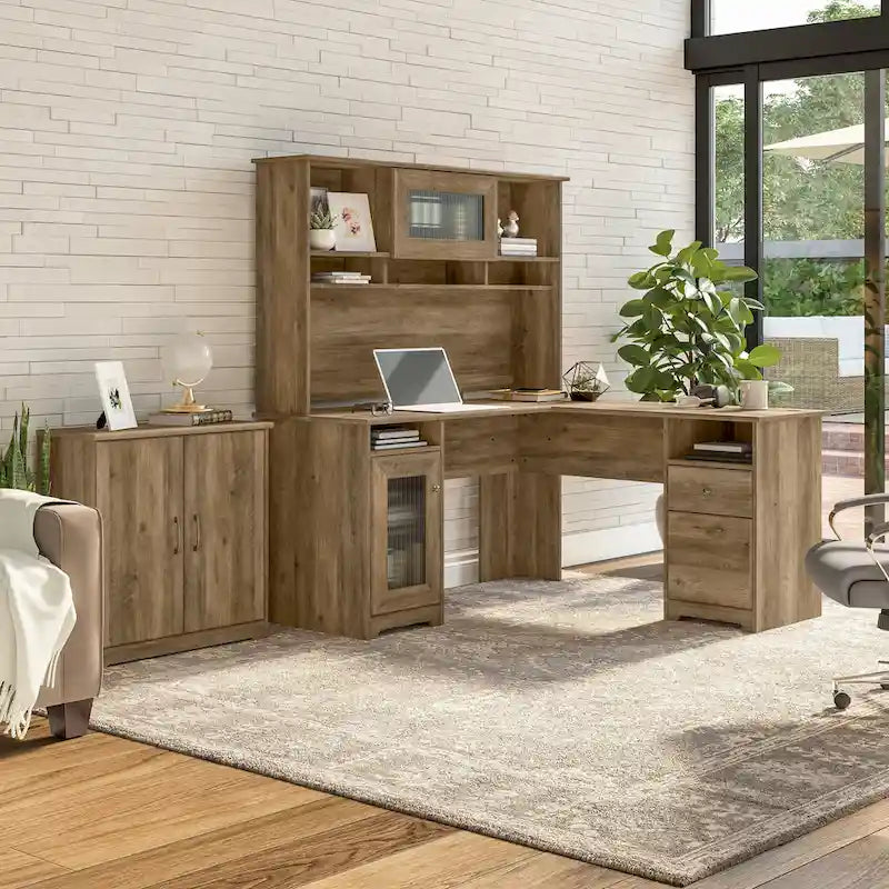 Bush Furniture Cabot Small Storage Cabinet with Doors