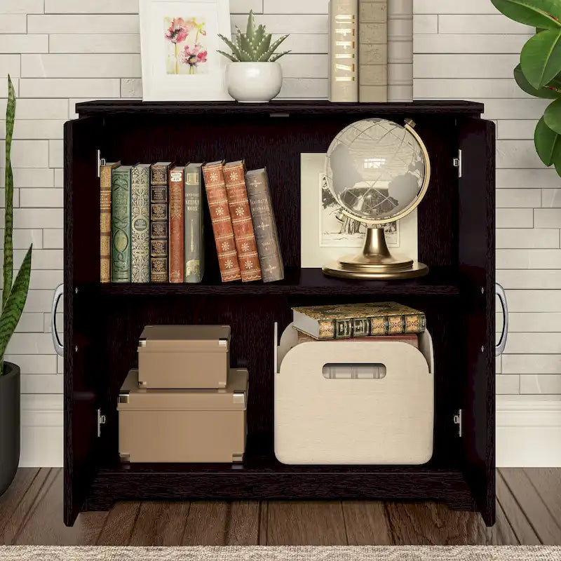 Bush Furniture Cabot Small Storage Cabinet with Doors