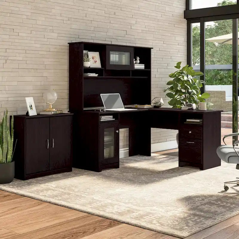Bush Furniture Cabot Small Storage Cabinet with Doors
