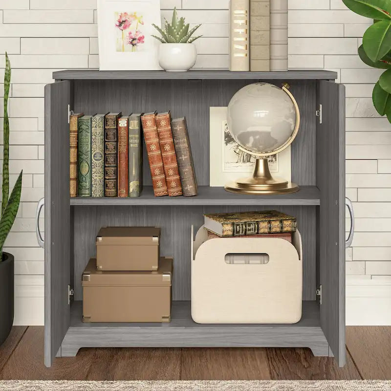 Bush Furniture Cabot Small Storage Cabinet with Doors