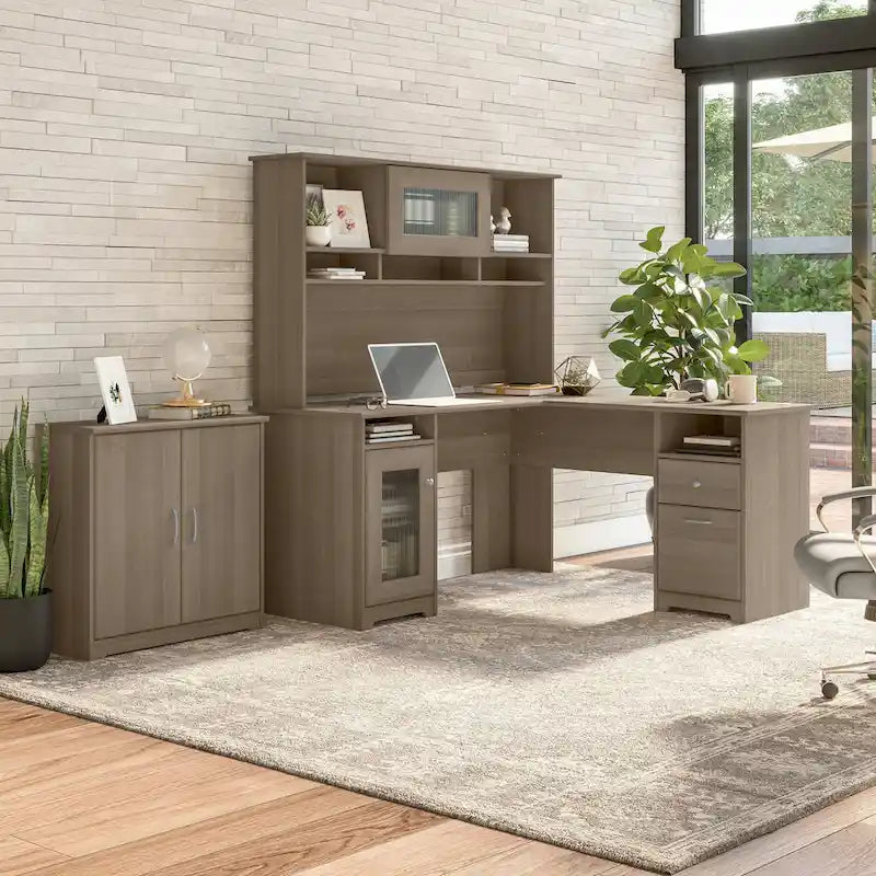 Bush Furniture Cabot Small Storage Cabinet with Doors