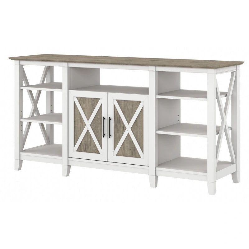Key West Tall TV Stand with Storage by Bush Furniture