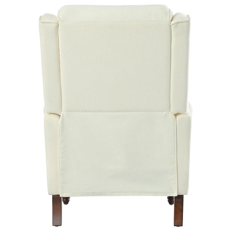 Barnn Upholstered Recliner with Wing Back by Christopher Knight Home