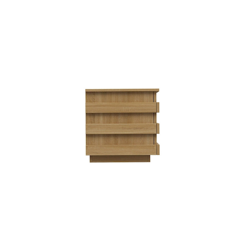 Contemporary Wooden TV Stand Entertainment Center: Minimalist Design Meets Functional Storage