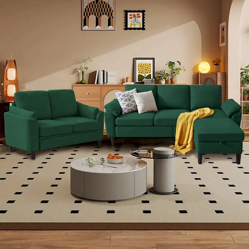 3 Piece Living Room Sets