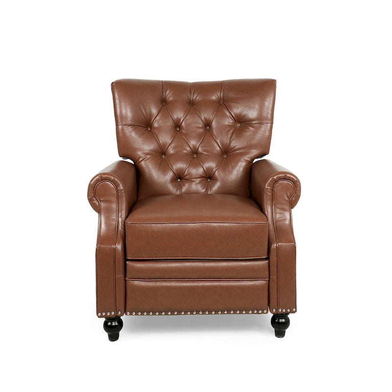 Callade Contemporary Upholstered Recliner by Christopher Knight Home