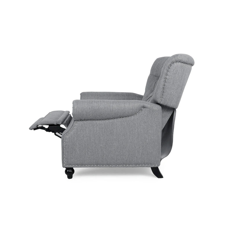 Callade Contemporary Upholstered Recliner by Christopher Knight Home