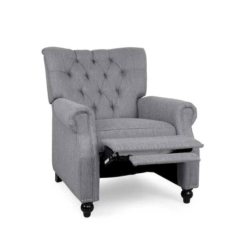Callade Contemporary Upholstered Recliner by Christopher Knight Home