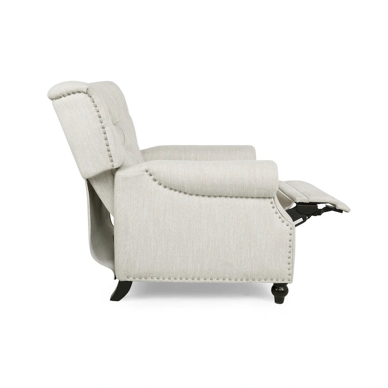 Callade Contemporary Upholstered Recliner by Christopher Knight Home
