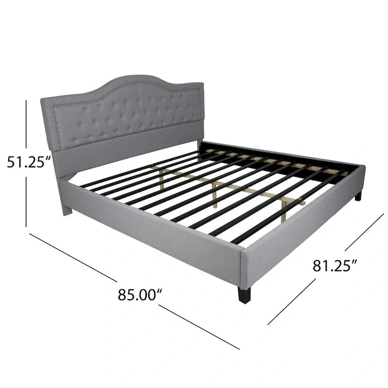 Dante Traditional King-Sized Bed Frame by Christopher Knight Home