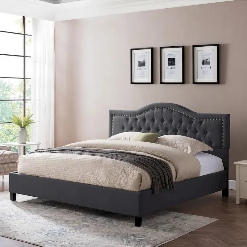 Dante Traditional King-Sized Bed Frame by Christopher Knight Home