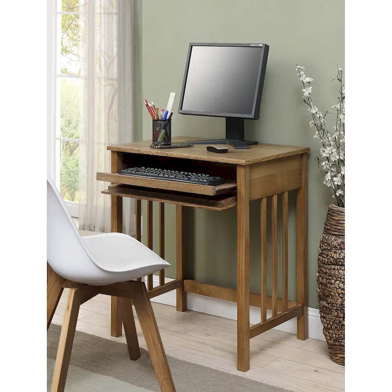 Convenience Concepts Designs2Go Mission Desk with Keyboard Drawer
