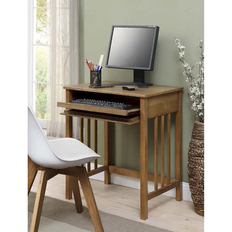 Convenience Concepts Designs2Go Mission Desk with Keyboard Drawer