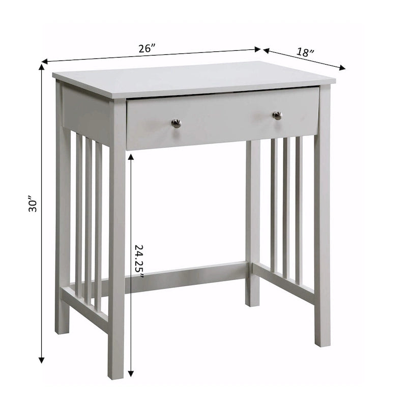 Convenience Concepts Designs2Go Mission Desk with Keyboard Drawer