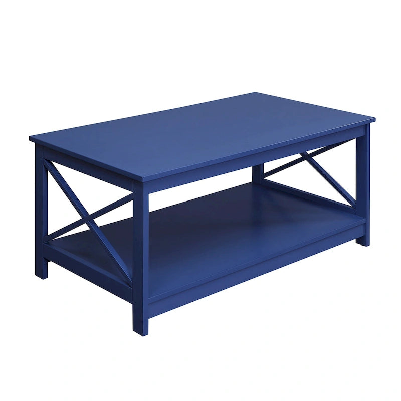 Convenience Concepts Oxford Coffee Table with Shelf