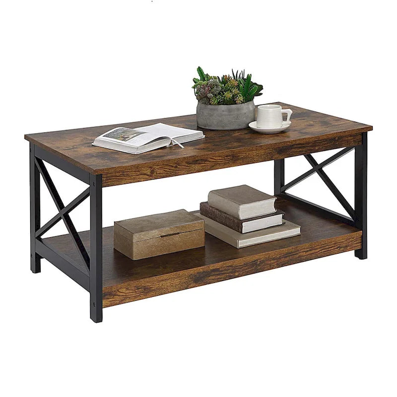 Convenience Concepts Oxford Coffee Table with Shelf