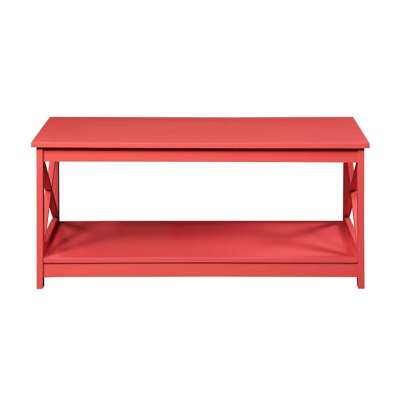 Convenience Concepts Oxford Coffee Table with Shelf