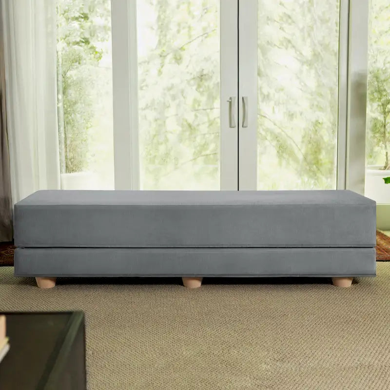 Copper Grove Steenwijk Convertible Twin Bed Bench Sleeper