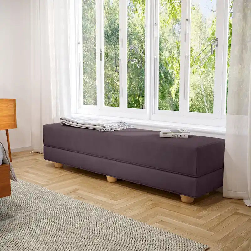 Copper Grove Steenwijk Convertible Twin Bed Bench Sleeper