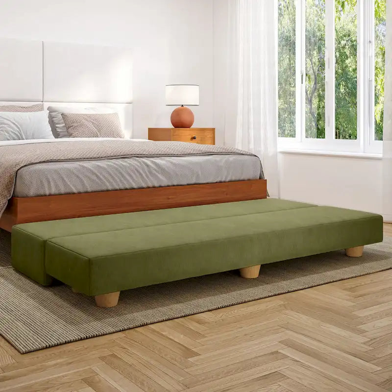Copper Grove Steenwijk Convertible Twin Bed Bench Sleeper