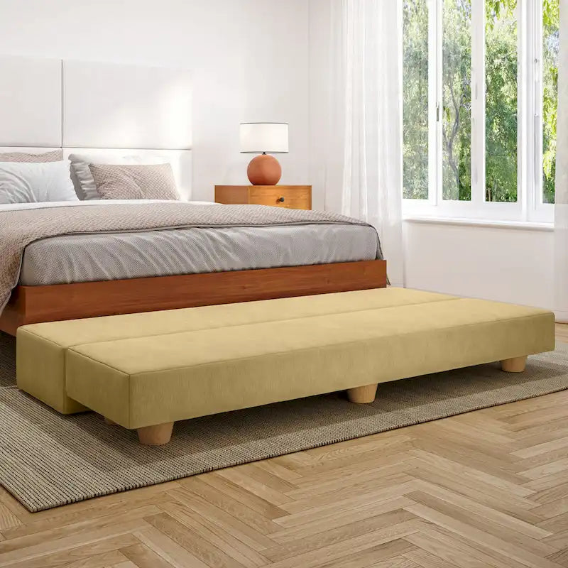 Copper Grove Steenwijk Convertible Twin Bed Bench Sleeper
