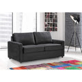Knightsville Velvet 70 inch Square Arms Sofa Bed