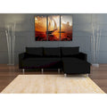 Bolivya Modern L-shaped Sectional Sofa