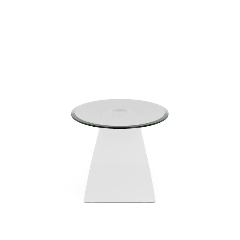 Crescendo Modern 47-inch Glass Top Oval Coffee Table by Furniture of America