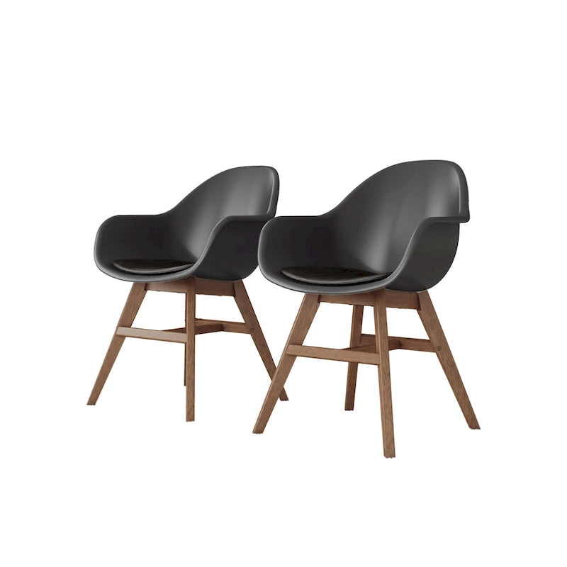 Midtown Concept Eucalyptus Ambar 9 Piece Dining set - With Cushions