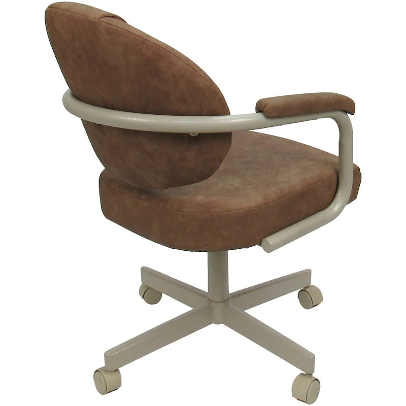 Swivel Tilt Kitchen Chair with Wheels M-70 Casters - N/A