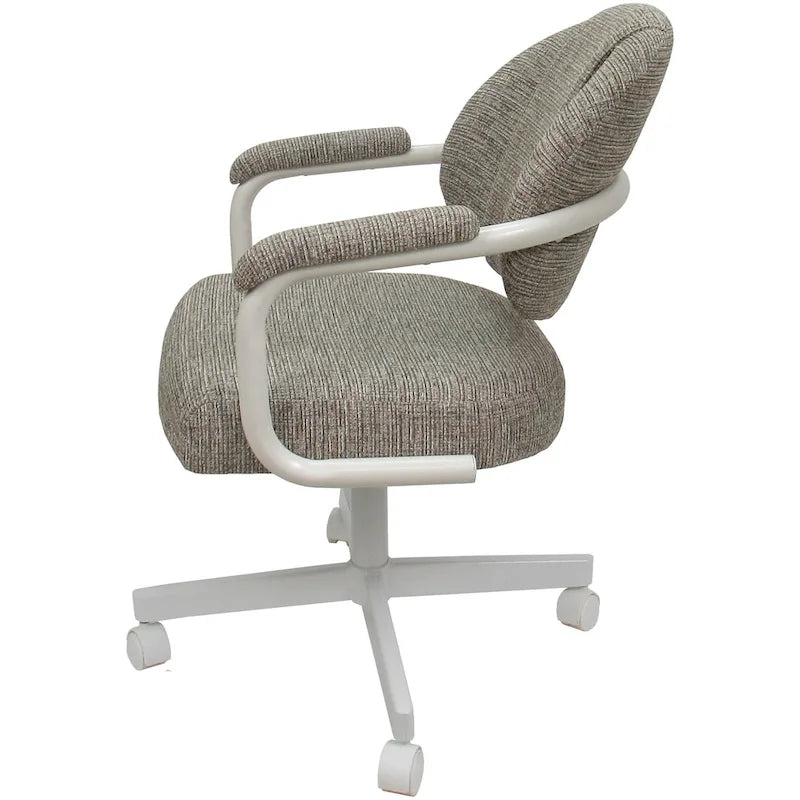 Swivel Tilt Kitchen Chair with Wheels M-70 Casters - N/A