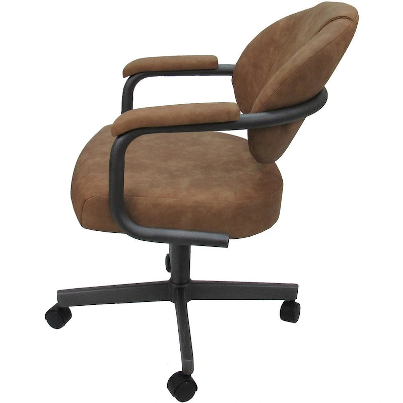 Swivel Tilt Kitchen Chair with Wheels M-70 Casters - N/A
