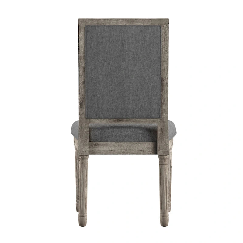 Deana Rectangular Linen Dining Chairs (Set of 2) by iNSPIRE Q Artisan