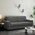 Stearns & Foster Giotto 78 in. Full Sleeper Sofa with Memory Foam Mattress