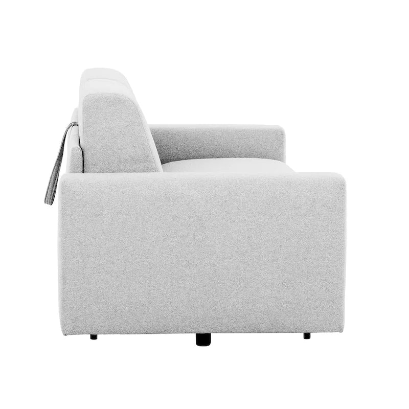 Stearns & Foster Giotto 78 in. Full Sleeper Sofa with Memory Foam Mattress