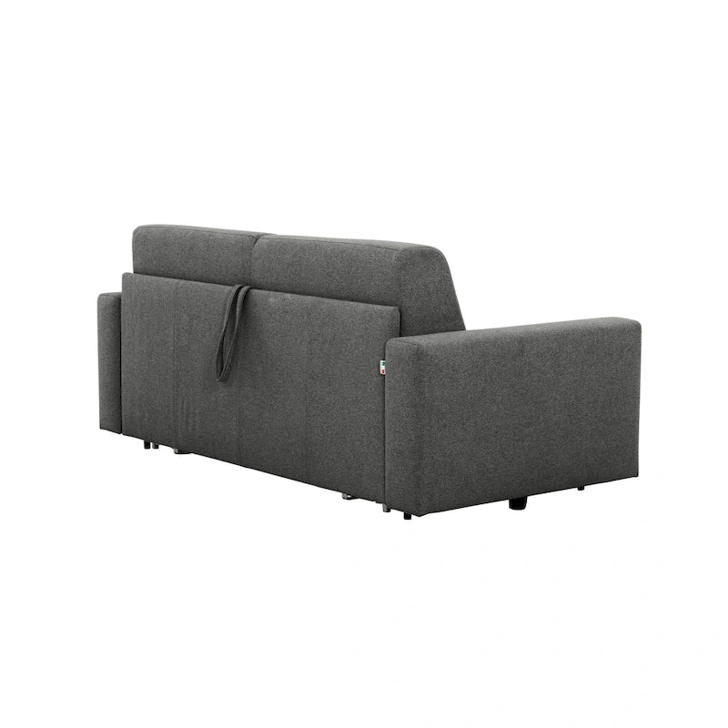 Stearns & Foster Giotto 78 in. Full Sleeper Sofa with Memory Foam Mattress