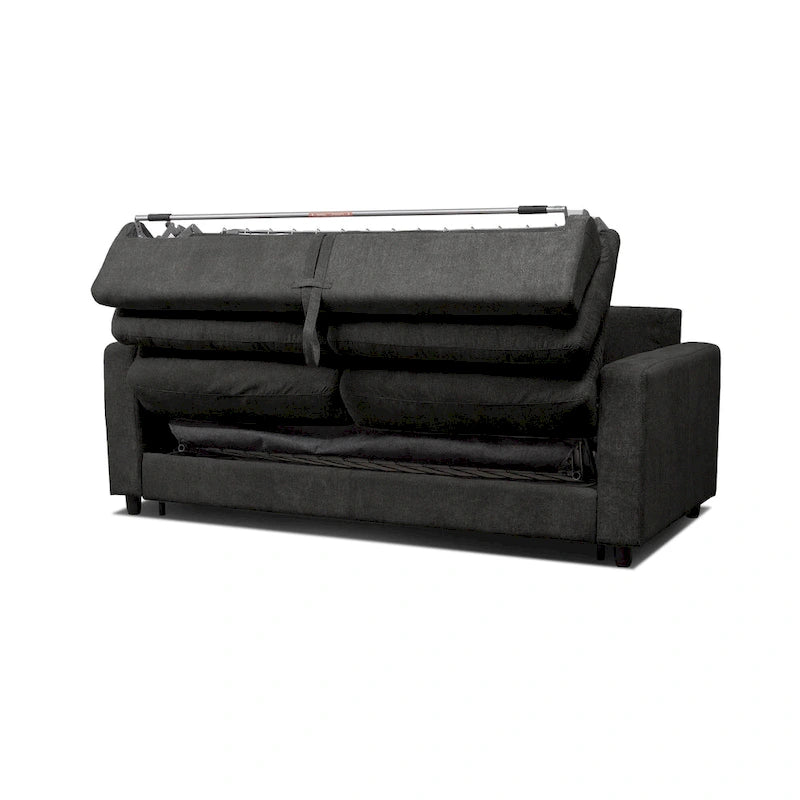 Stearns & Foster Giotto 78 in. Full Sleeper Sofa with Memory Foam Mattress