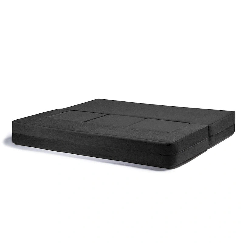 Porch & Den California King Convertible Sleeper Sofa and Ottomans