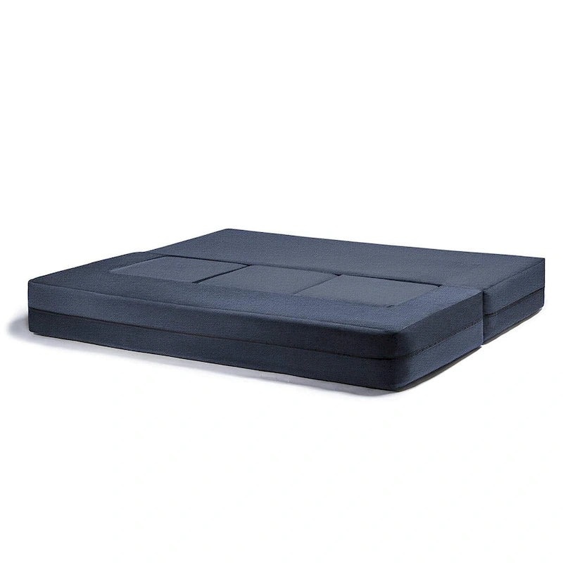 Porch & Den California King Convertible Sleeper Sofa and Ottomans