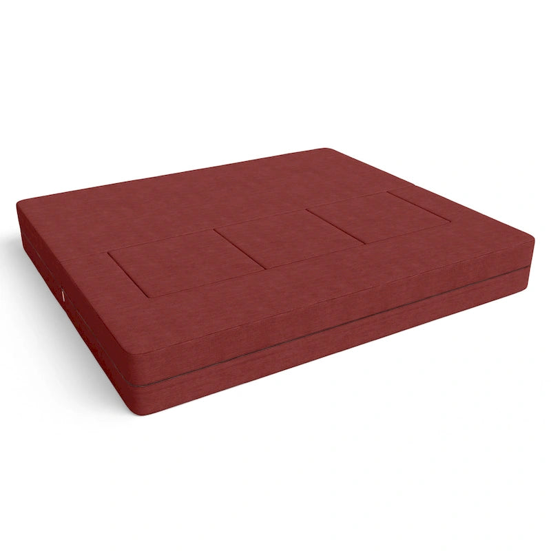 Porch & Den California King Convertible Sleeper Sofa and Ottomans
