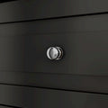 Chest of Drawers Tall 5 Drawer Dresser, Wood Dresser End Table Console