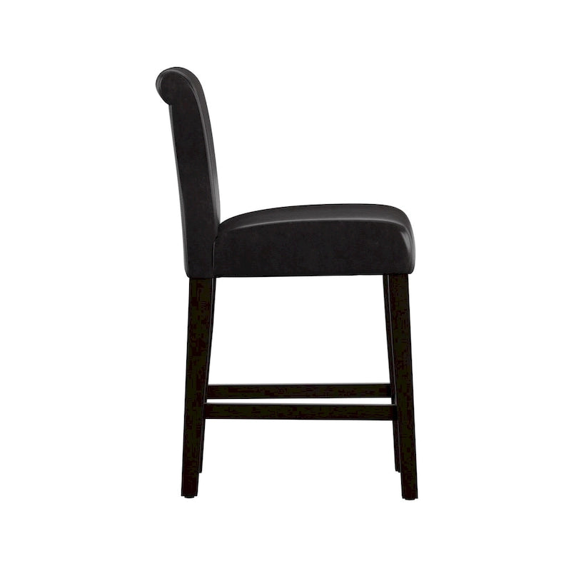 Bennett Faux Leather Counter Stools (Set of 2) by iNSPIRE Q Bold