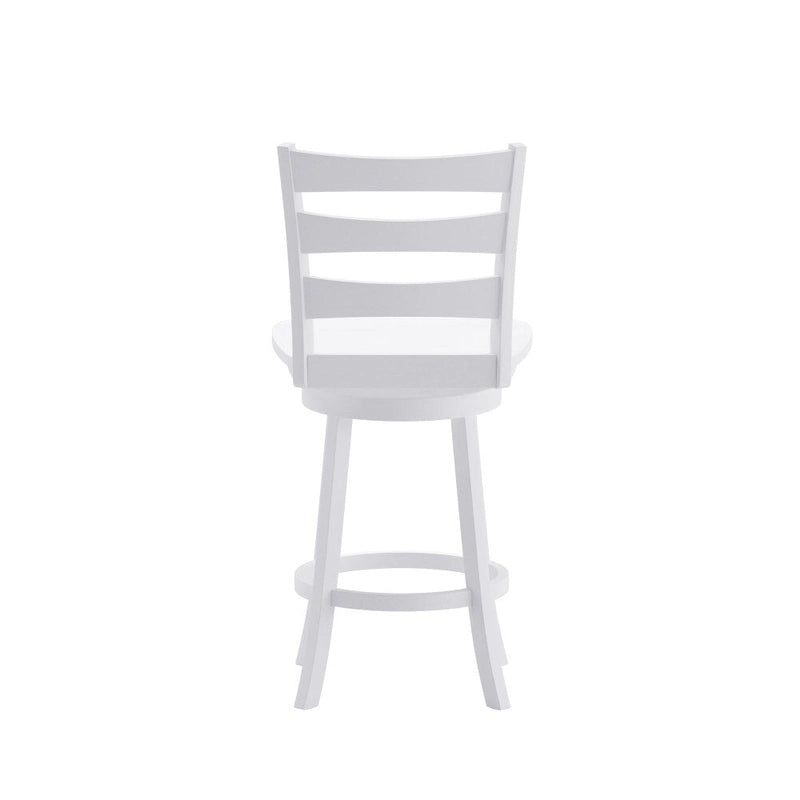 Commercial Wooden Swivel Counter Height Stool