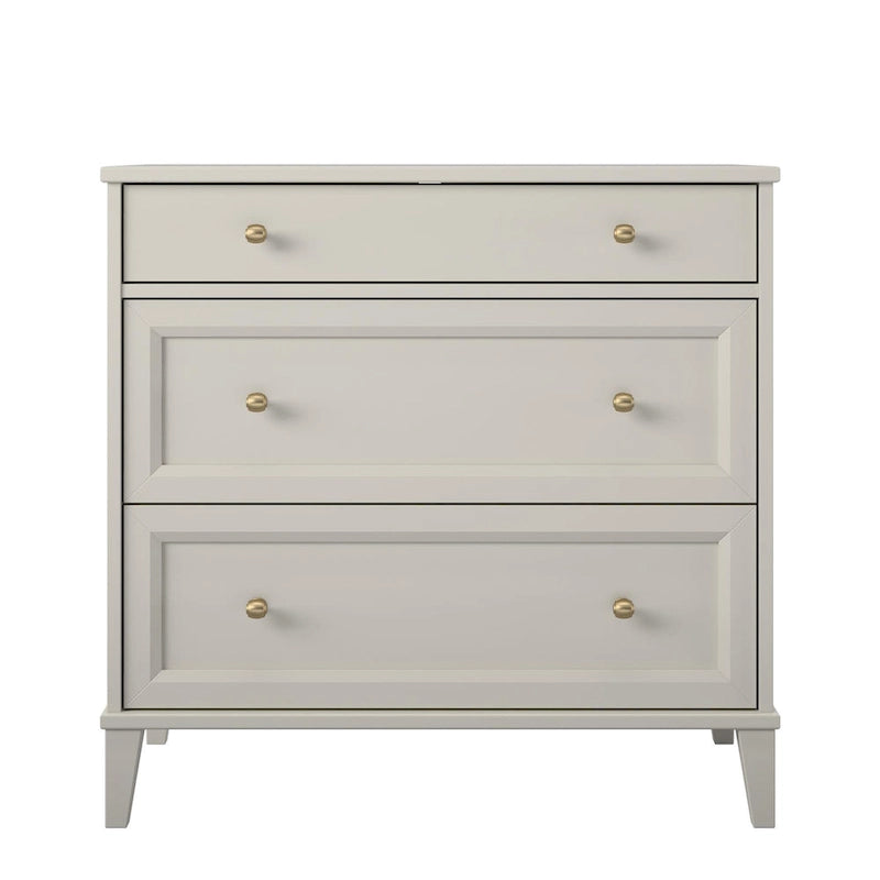 Ameriwood Home Monticello 2 Drawer Dresser w/ Pull-out Desk