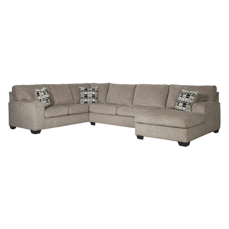 Ballinasloe 3-Piece Sectional- Platinum