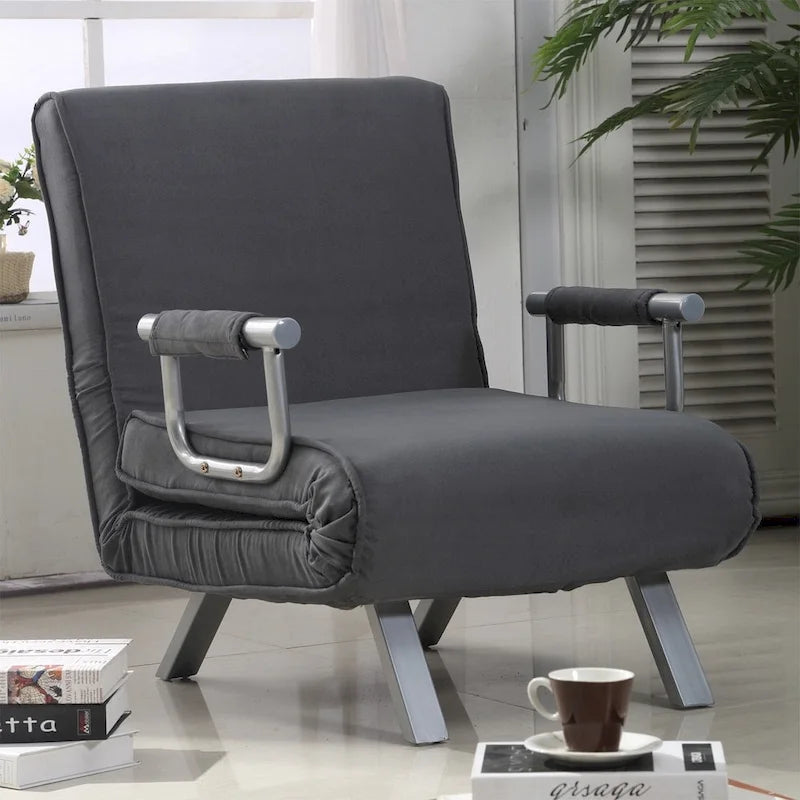 HomCom 5 Position Folding Sleeper Chair