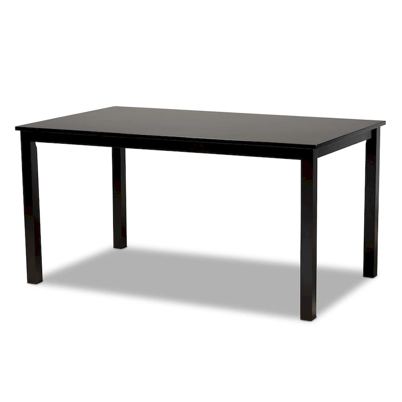 Reneau Modern and Contemporary Upholstered Wood 7-Piece Dining Set
